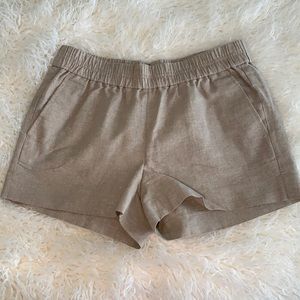 JCrew Shimmer Shorts, Sz 2